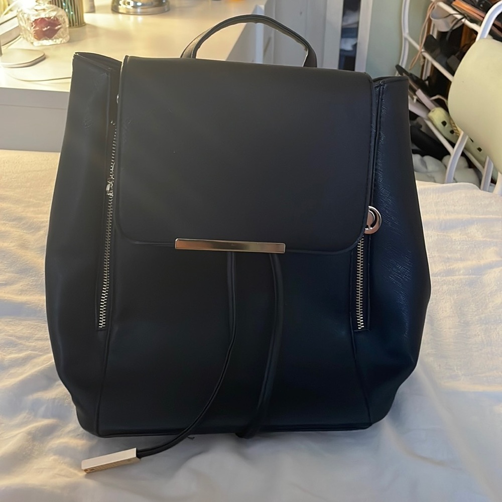 Black backpack